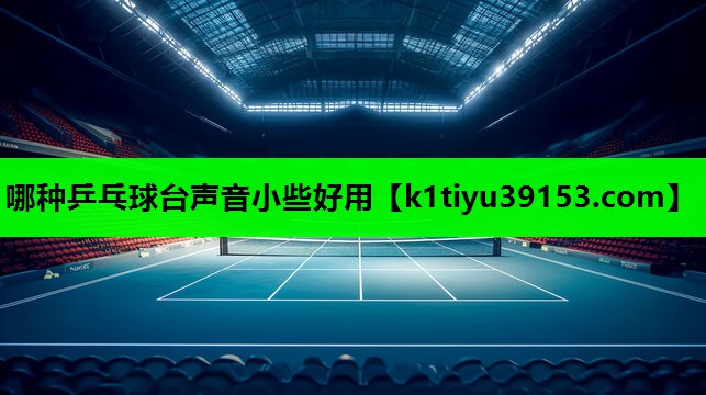 哪种乒乓球台声音小些好用